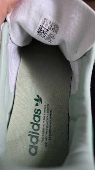 Zapatillas Adidas Gazelle Bold Verdes Talla 40.5
