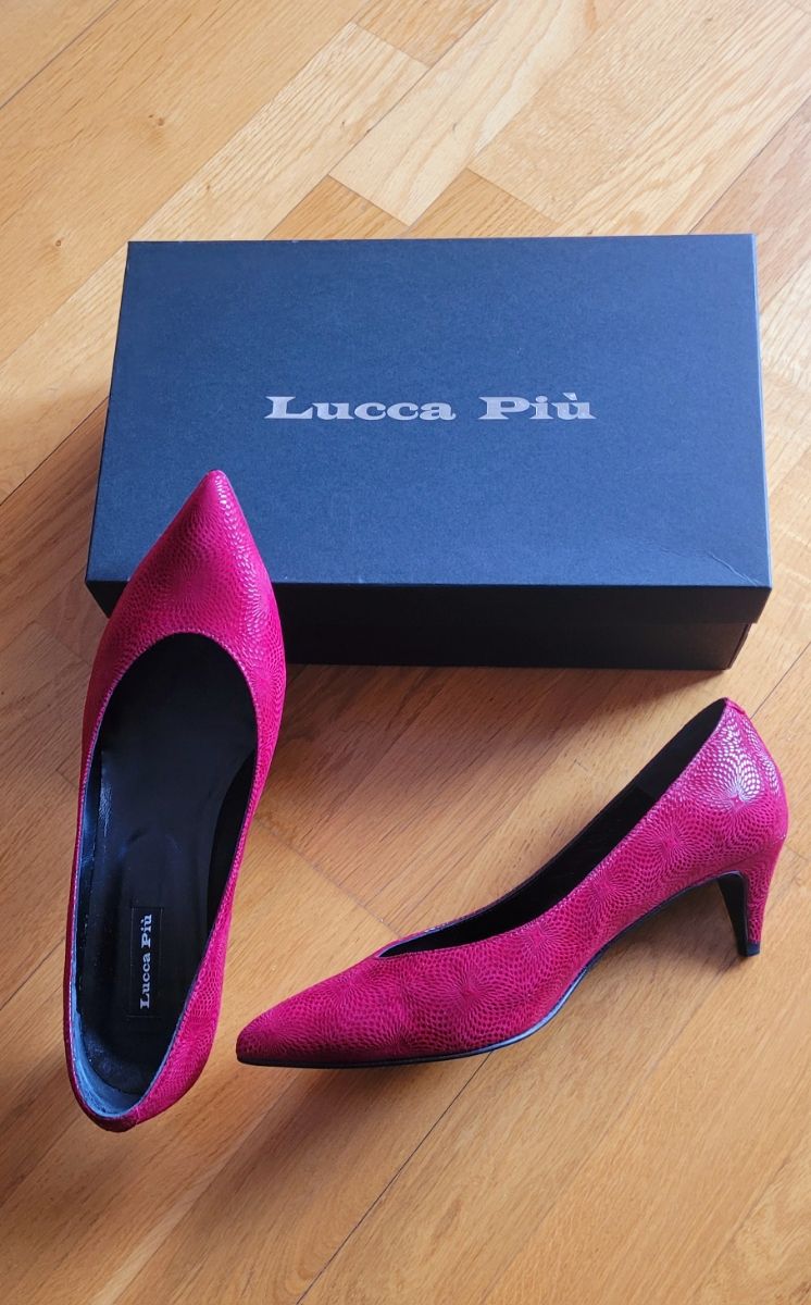 Zapatos Lucca Piú Rojo Cereza de segunda mano por 35 EUR en