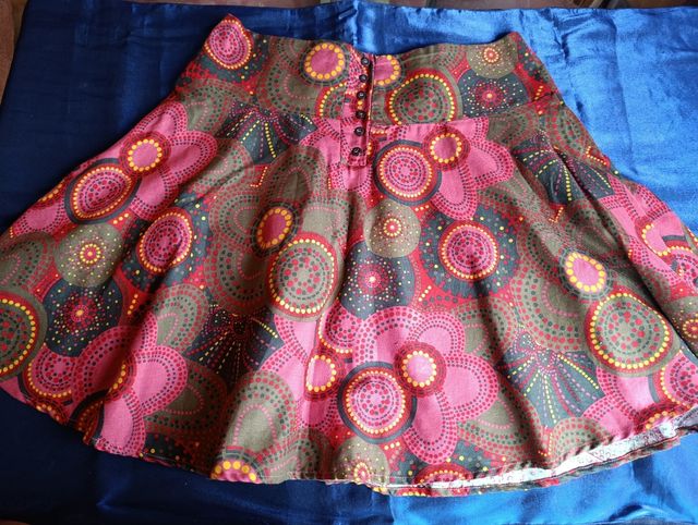 Falda ICHI estampada