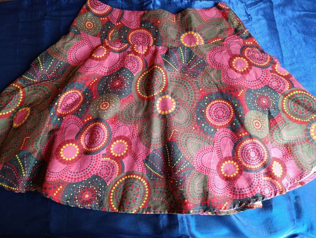 Falda ICHI estampada