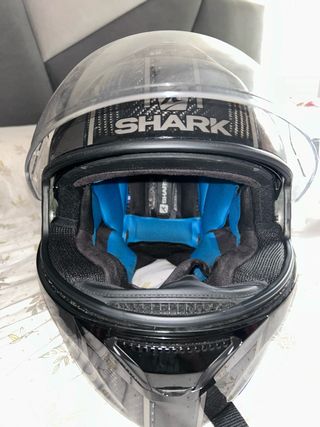 Casco de moto Shark negro