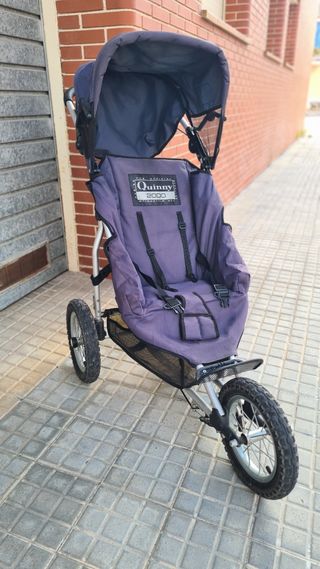 Cochecito Quinny 2000 Todoterreno Azul Montaña