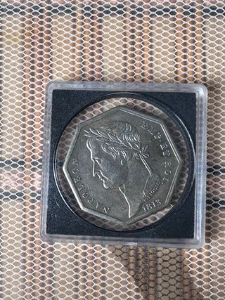Moneda Napoleón 1873 Octogonal Francesa