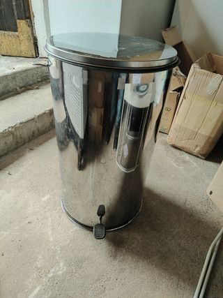 Pattumiera acciaio inox