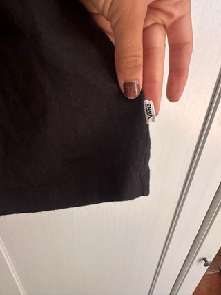 Camiseta Vans Negra Talla S
