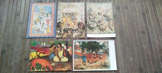 Lote 25 Postales Arte Antiguo y Moderno
