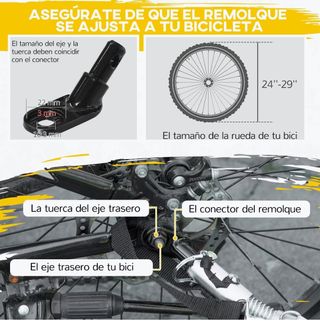 Remolque para bicicleta infantil