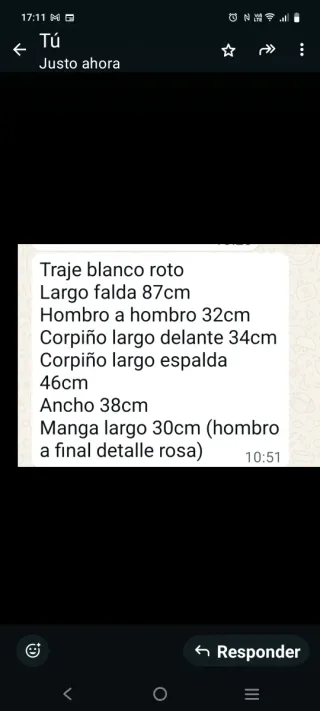 Traje de Fallera Niña 7-11 años