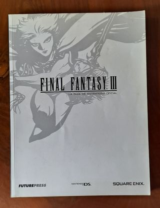 Guía Oficial Final Fantasy III 