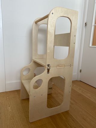 Torre de aprendizaje madera - pupitre infantil