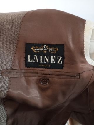 Chaqueta americana gris hombre