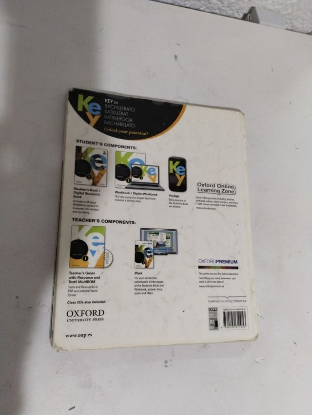 Key to Bachillerato 1. Student's Book