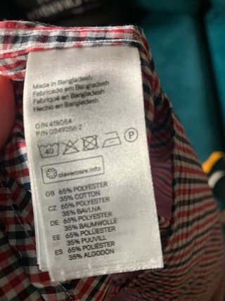 Camicia a quadri H&M uomo