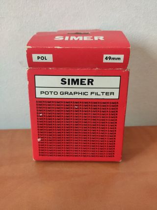 Filtro Simer Polarizado 49mm