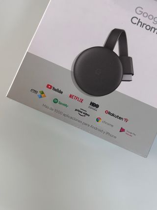 Google Chromecast Negro Nuevo