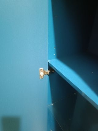 Armario Donne Colonne Ikea azul petróleo.Godmongon