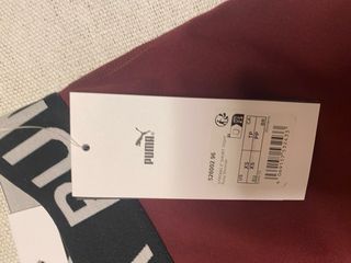 Shorts Puma Burdeos Mujer