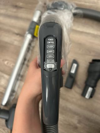 Aspiradora LG Kompressor Azul