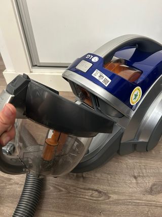 Aspiradora LG Kompressor Azul