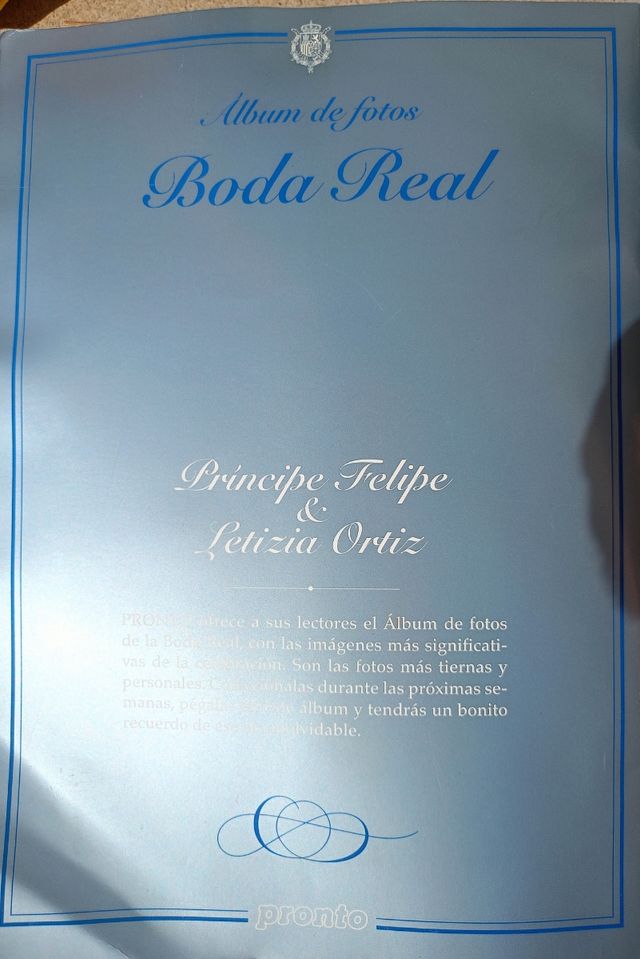 Álbum Boda Real Felipe y Letizia