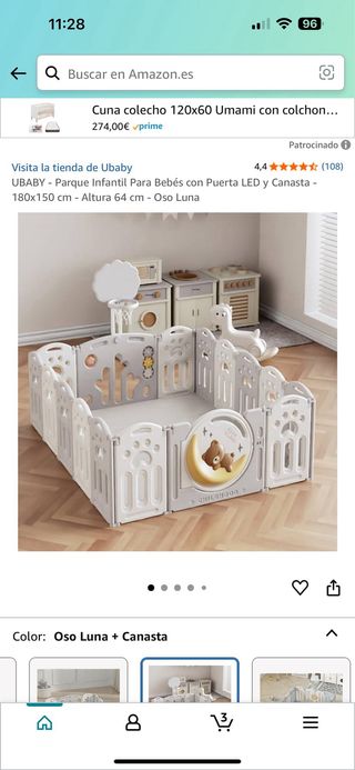 Parque infantil Ubaby