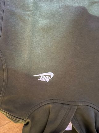 Sudadera Nike Verde Básica
