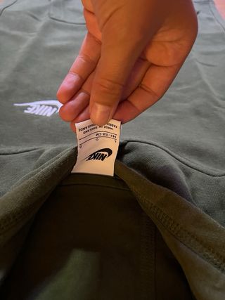 Sudadera Nike Verde Básica