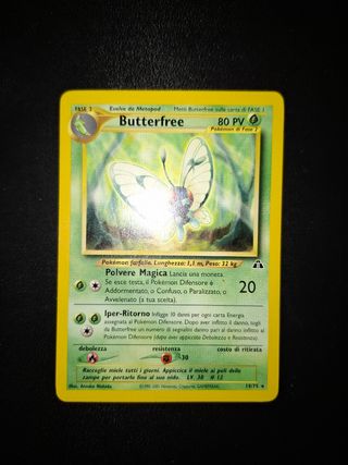 Carta Pokémon Butterfree Neo Discovery 19/75