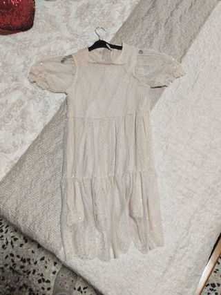 Vestido niña lentejuelas tul