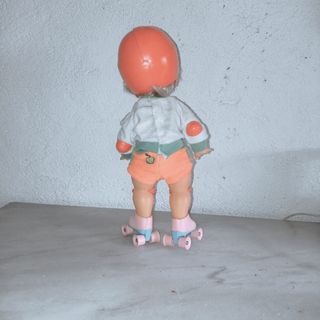 Muñeca Romina Patinadora Años 80