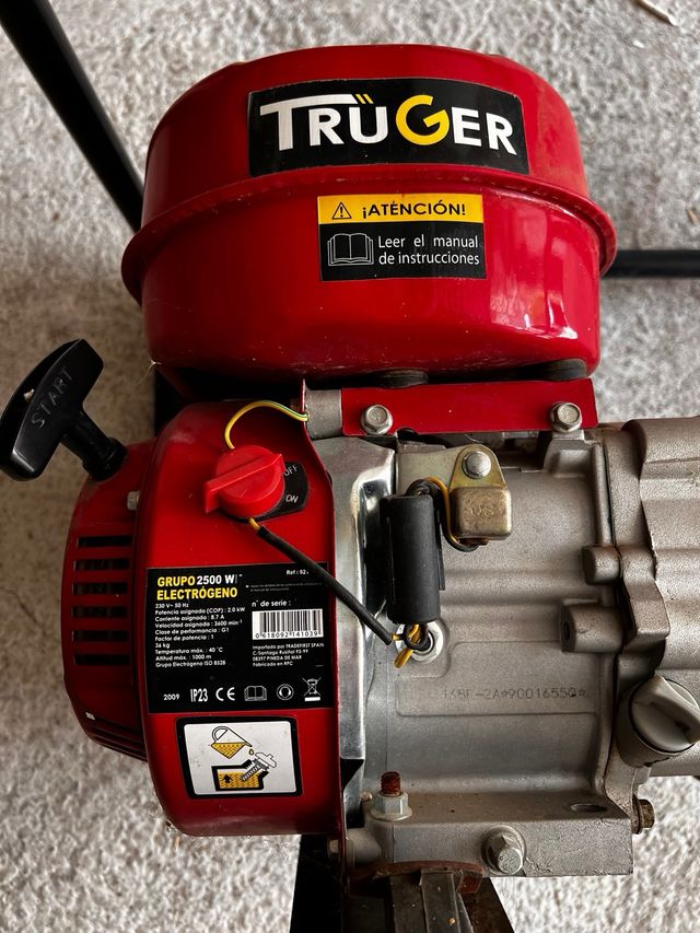 Generador Eléctrico TRÜGER GRUPO 2500W