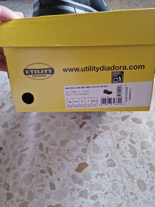 Diadora Run Text Los Met Free S1PL Talla 43
