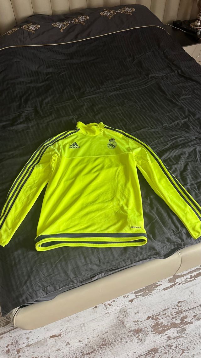 Chaqueta Real Madrid Adidas Amarilla
