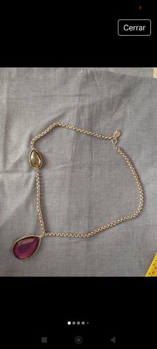 Collar plateado  Uno De 50