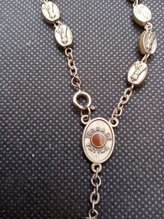  Antigua pulsera Virgen de FatimA

