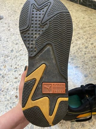 Zapatillas Puma RS-X3 Negro/Amarillo
