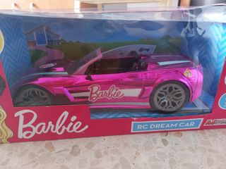 Coche teledirigido Barbie