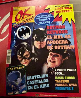 Revistas OK Consolas años 90 (retro videojuegos)