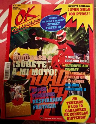 Revistas OK Consolas años 90 (retro videojuegos)