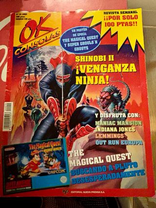 Revistas OK Consolas años 90 (retro videojuegos)