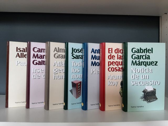 7 Libros nueva narrativa 4€/ud