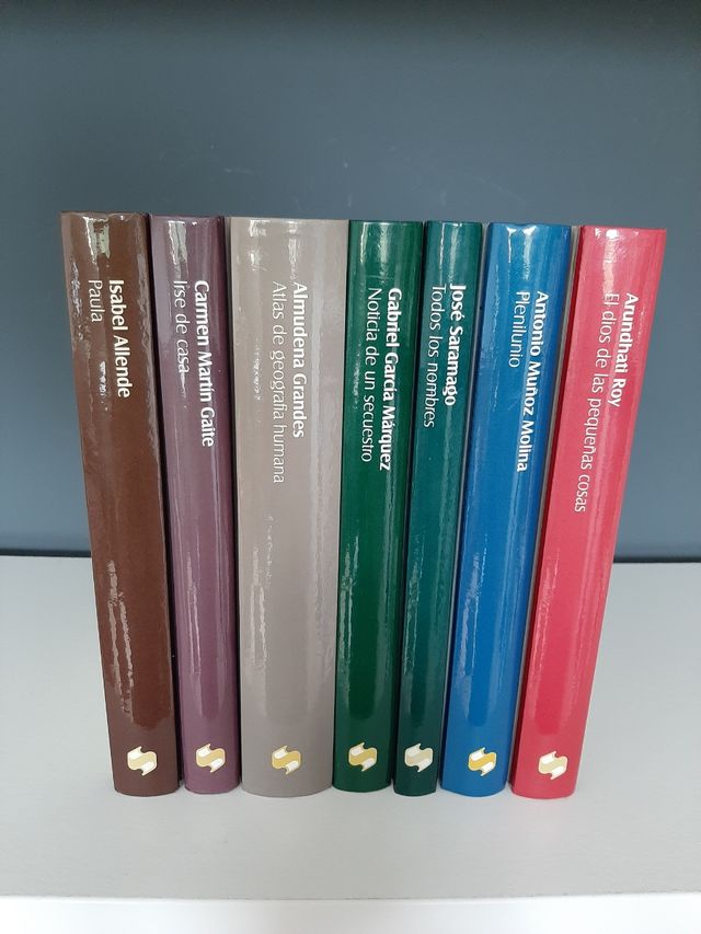 7 Libros nueva narrativa 4€/ud