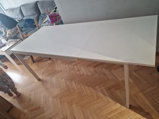 Mesa Comedor Blanca Ikea + 4 Sillas