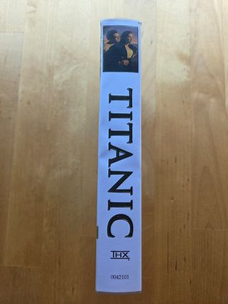 VHS Película Titanic (Español)