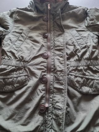 Giacca invernale unisex verde