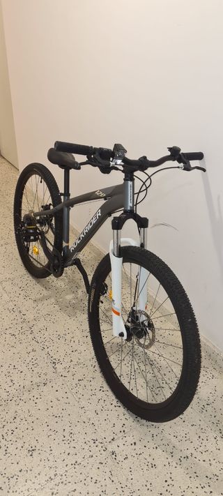 Bicicleta Rockrider 120 Gris