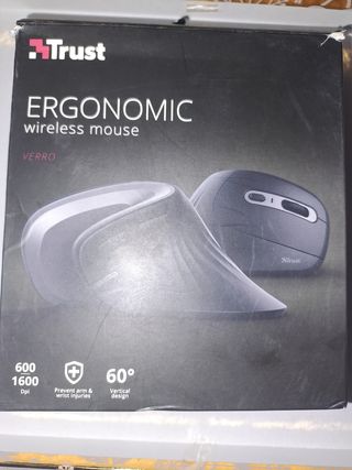 Ratón Ergonómico Inalámbrico Trust Verro