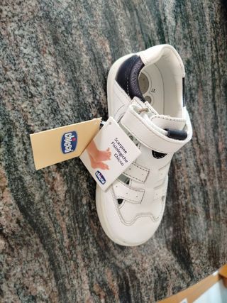 Sandalias Chicco Blancas Talla 27