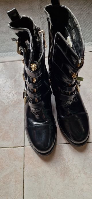 Stivaletti anfibi n°40 neri