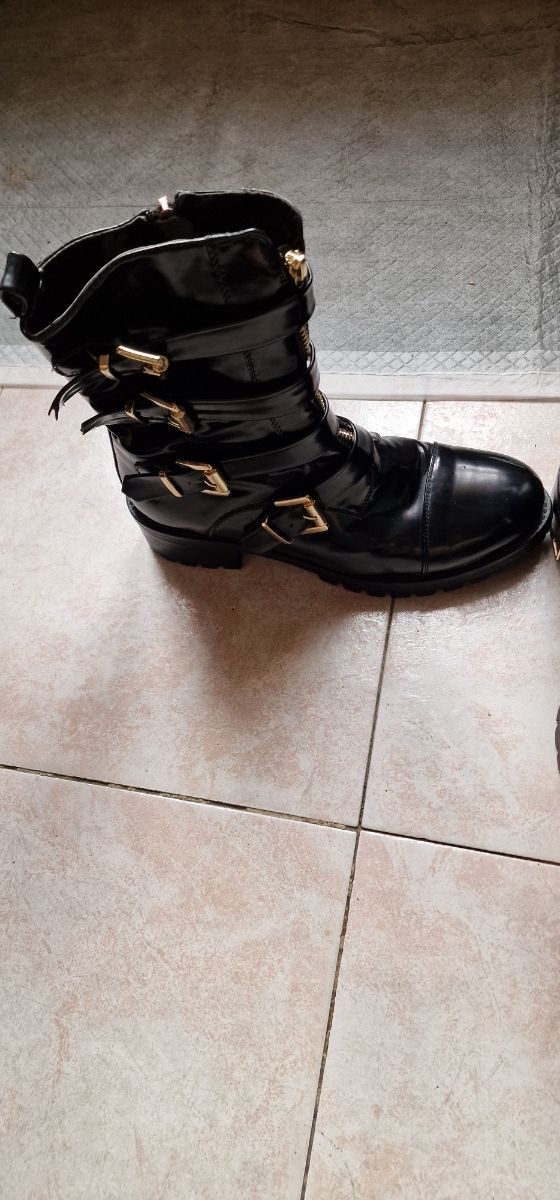 Stivaletti anfibi n°40 neri